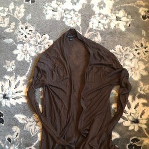 Brown banana republic cardigan